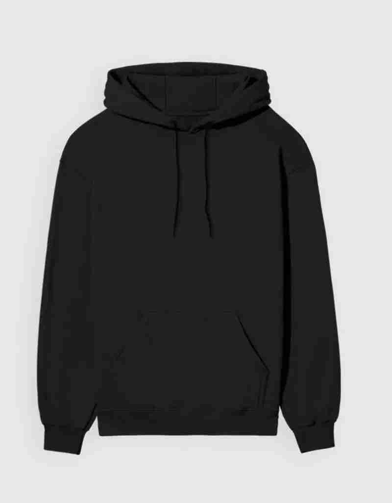 Plain Unisex Hoodie - Heavyweight 300 GSM Brushed Fleece in Mumbai