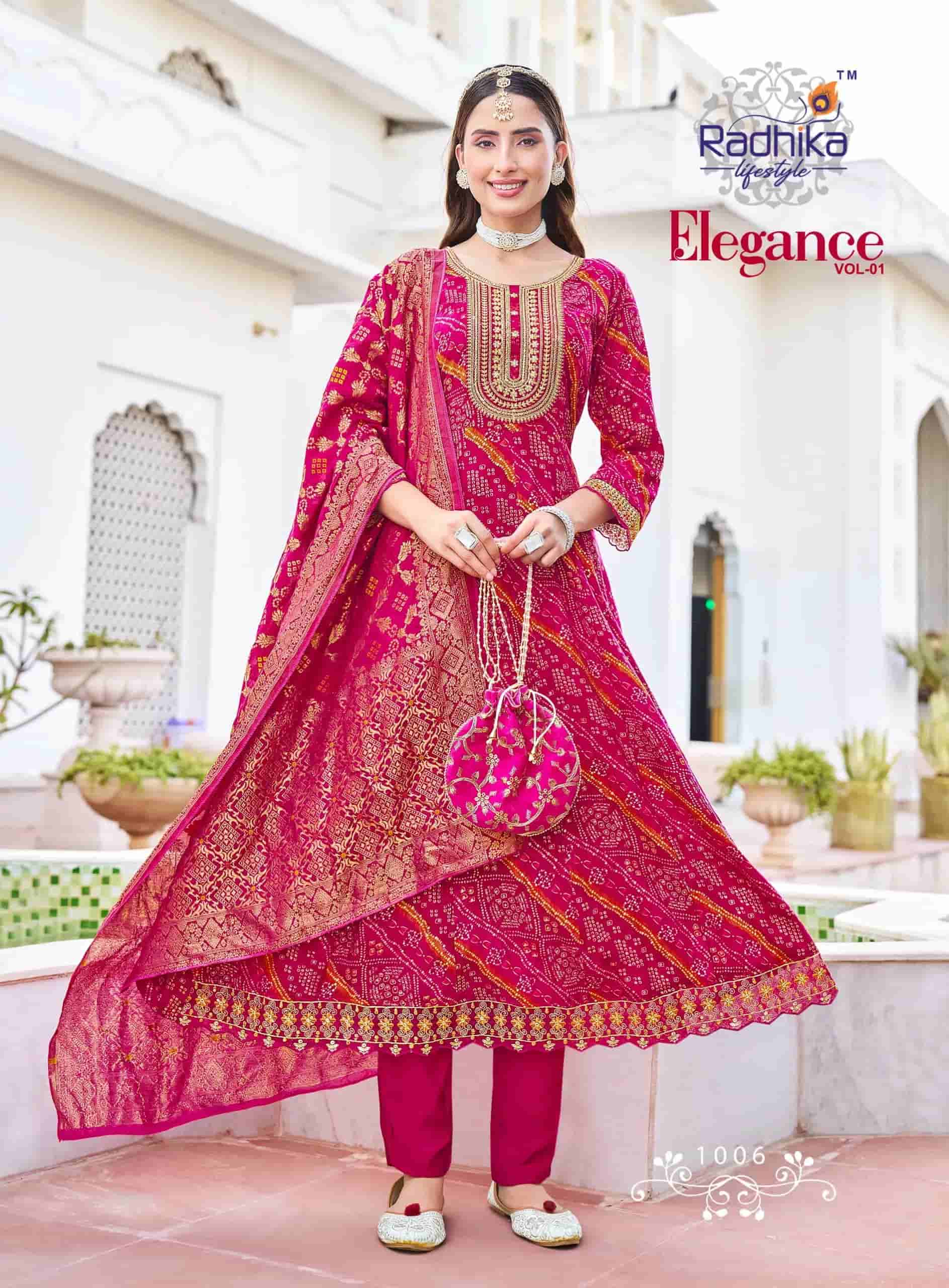 Pure Cotton Anarkali Gown in Surat