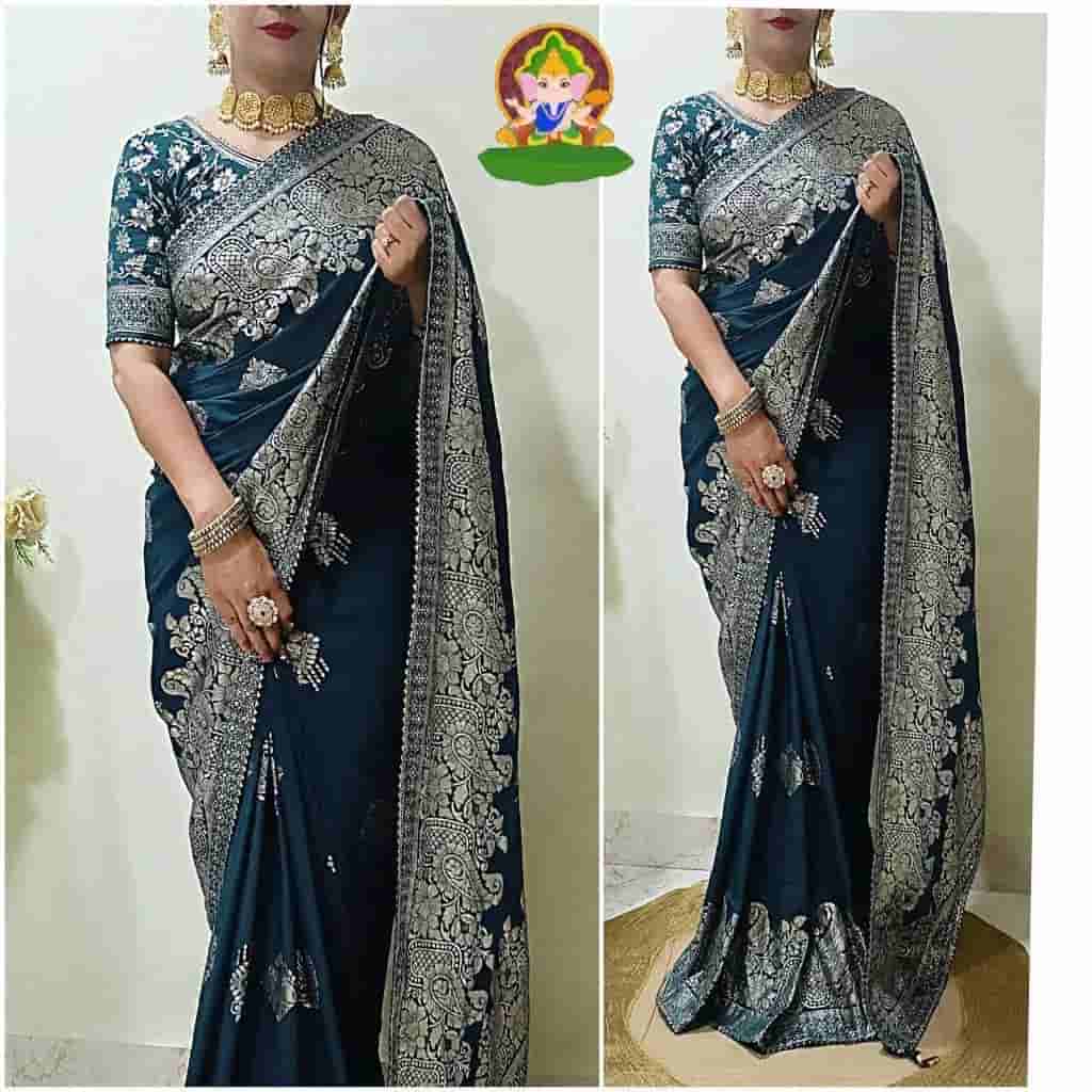 Pure viscose Dolla Silk Saree in Surat