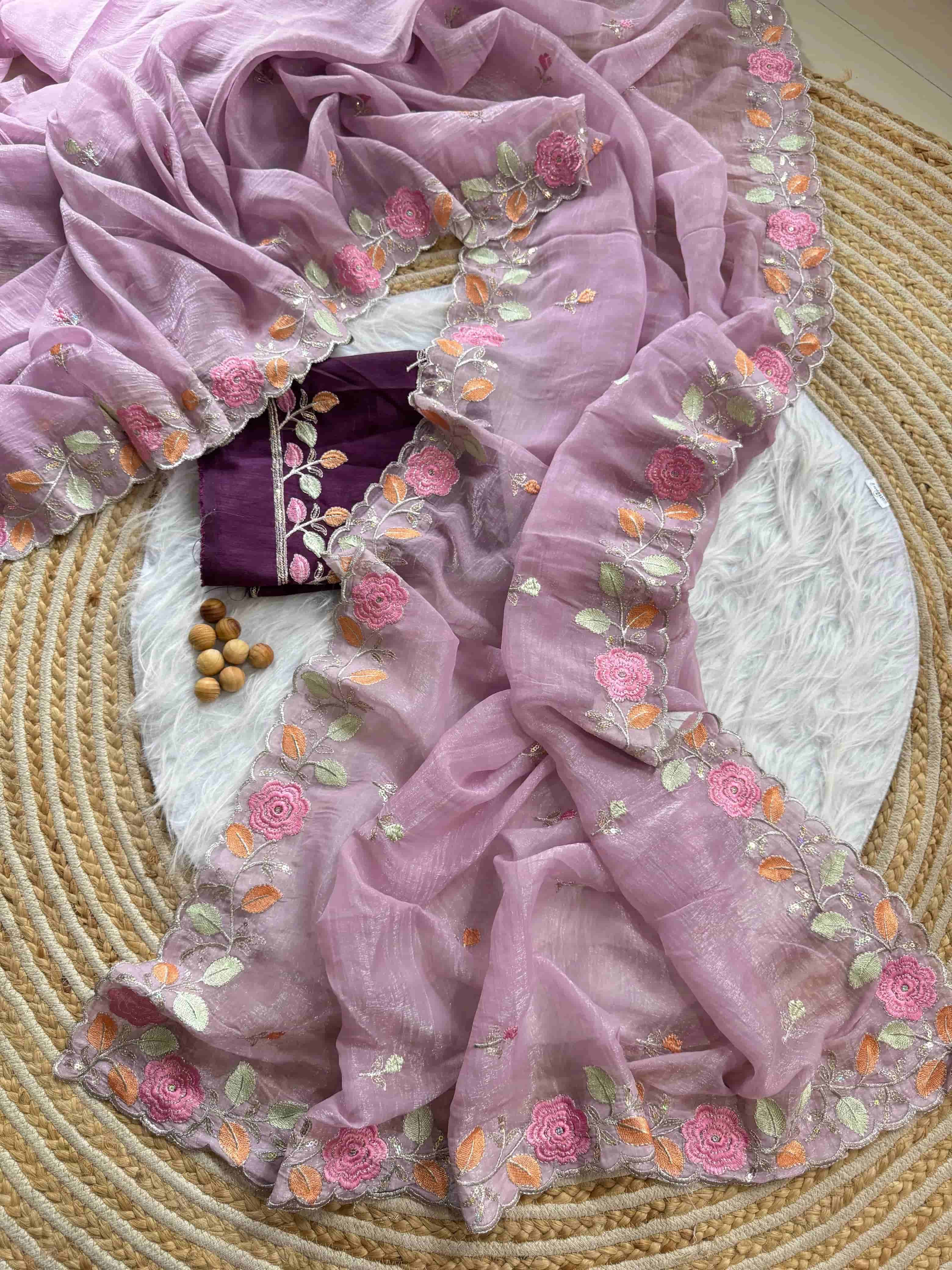 Dual Tone Silk Saree in Surat