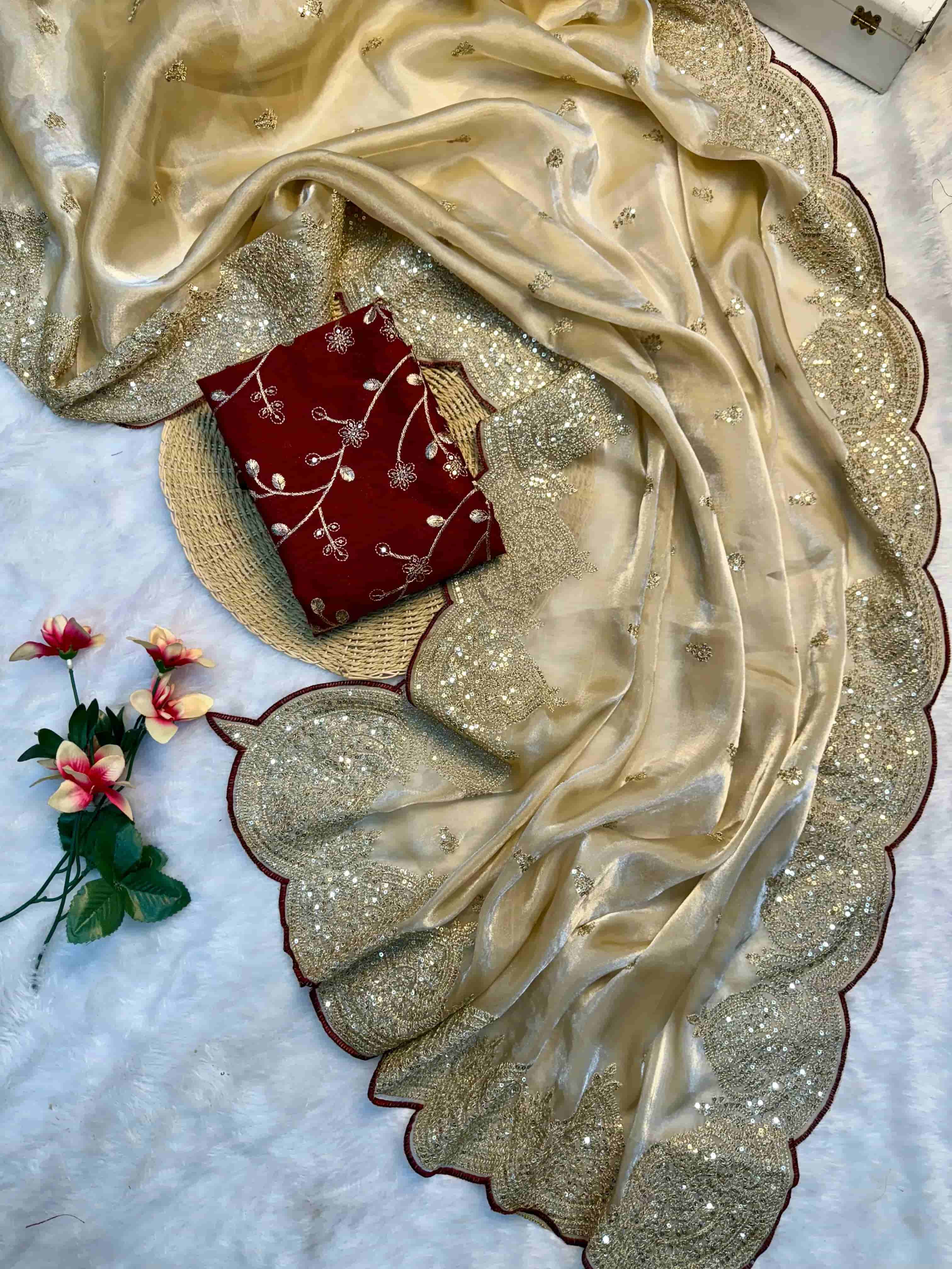 Satin Banglory Silk Premium Saree in Surat