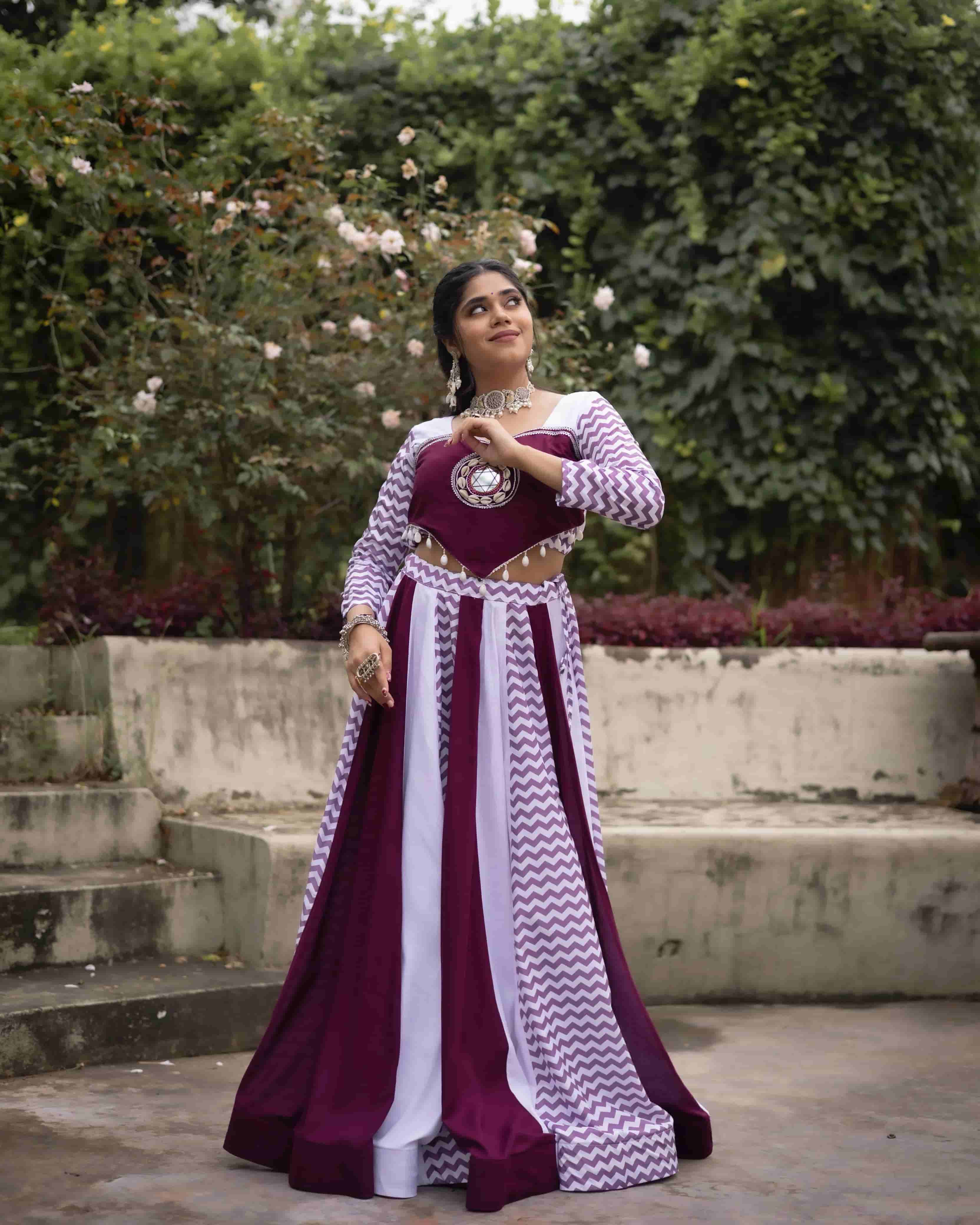 Navratri lehenga choli Rayon Cotton Sets in Surat