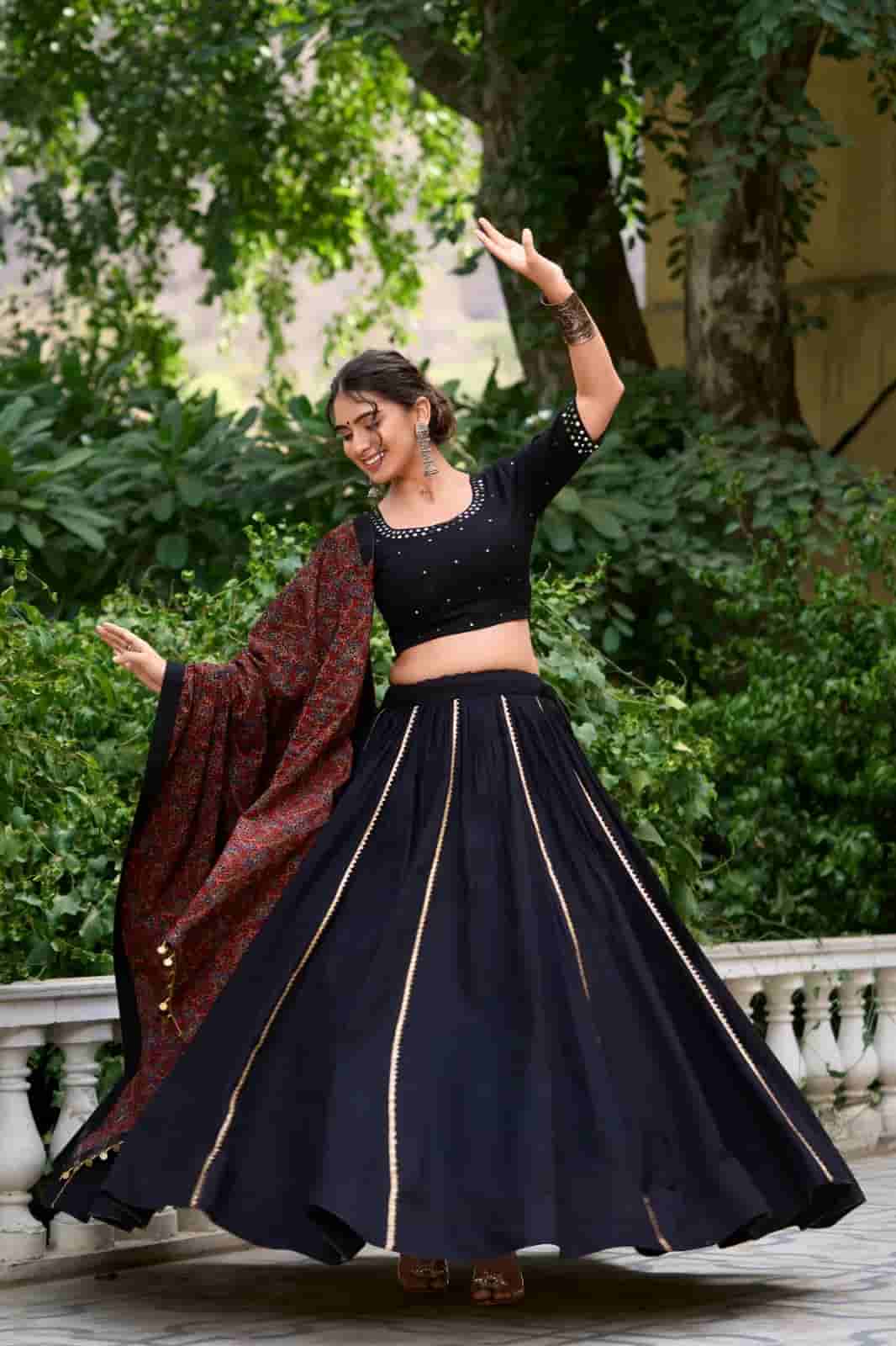 Beautiful Printed Navratri lehenga choli in Surat