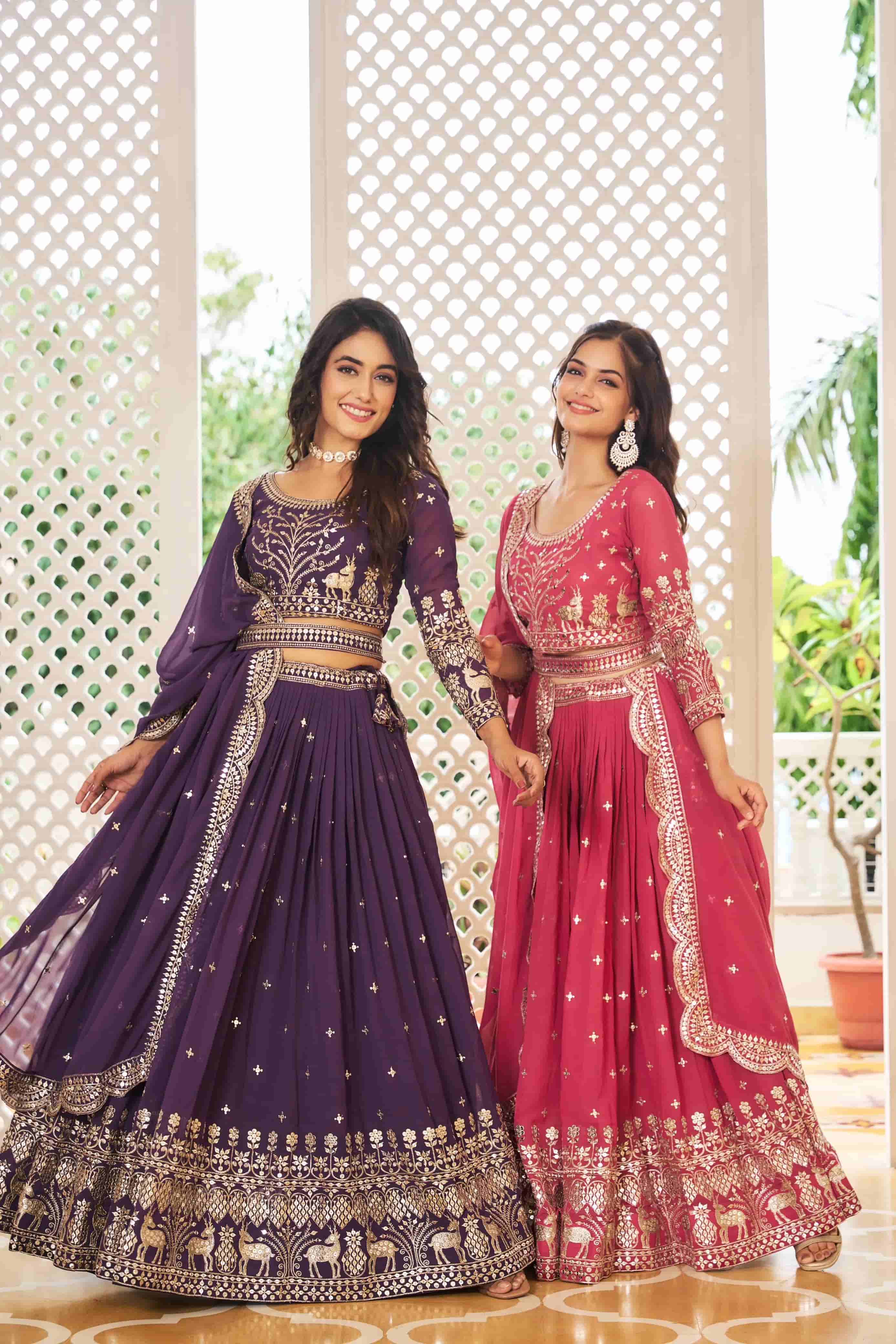 Buy Heavy Fox Georgette Premium Gown in Surat for 1999 - See photos and details