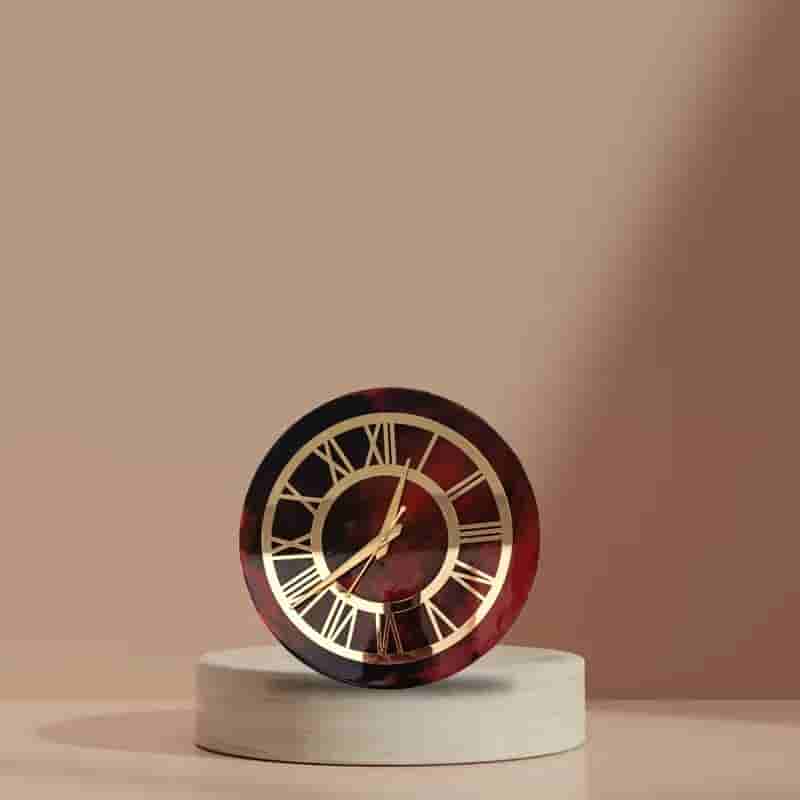 Premium Customised Handmade Resin Wall Clock in Ahmedabad