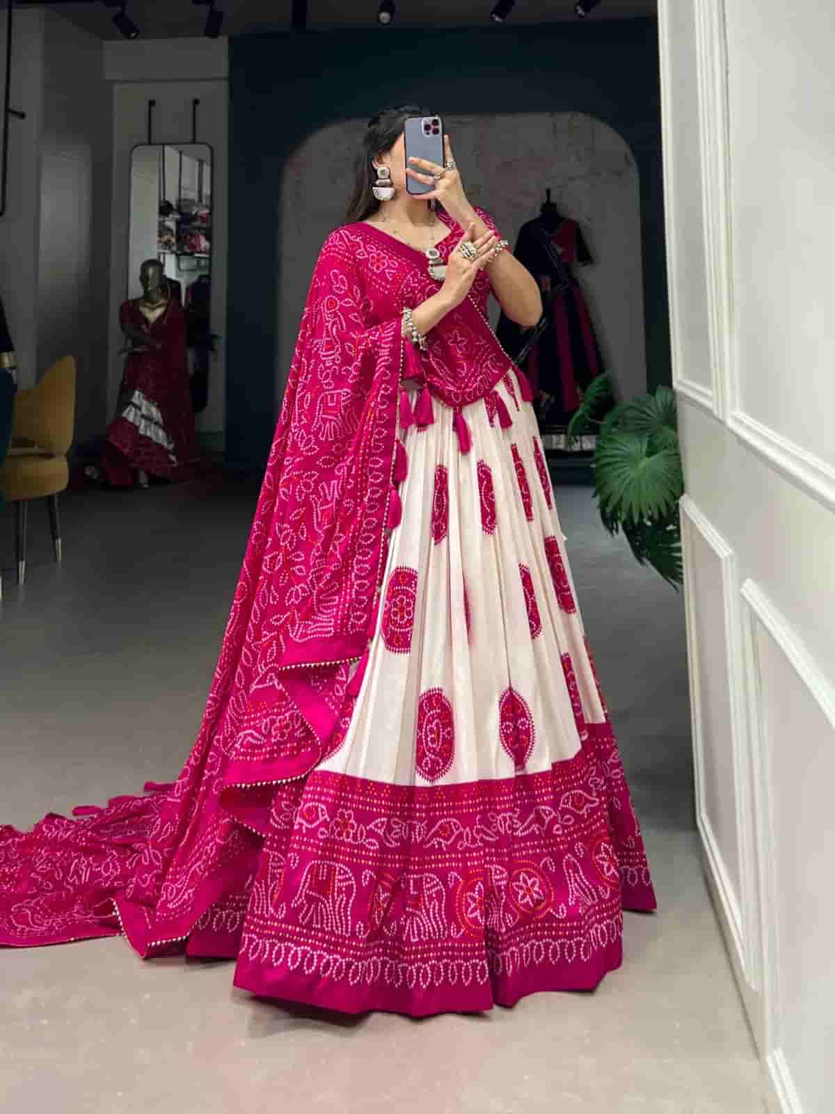 Navratri Collection 2025 Tasar Lehenga Choli in Surat