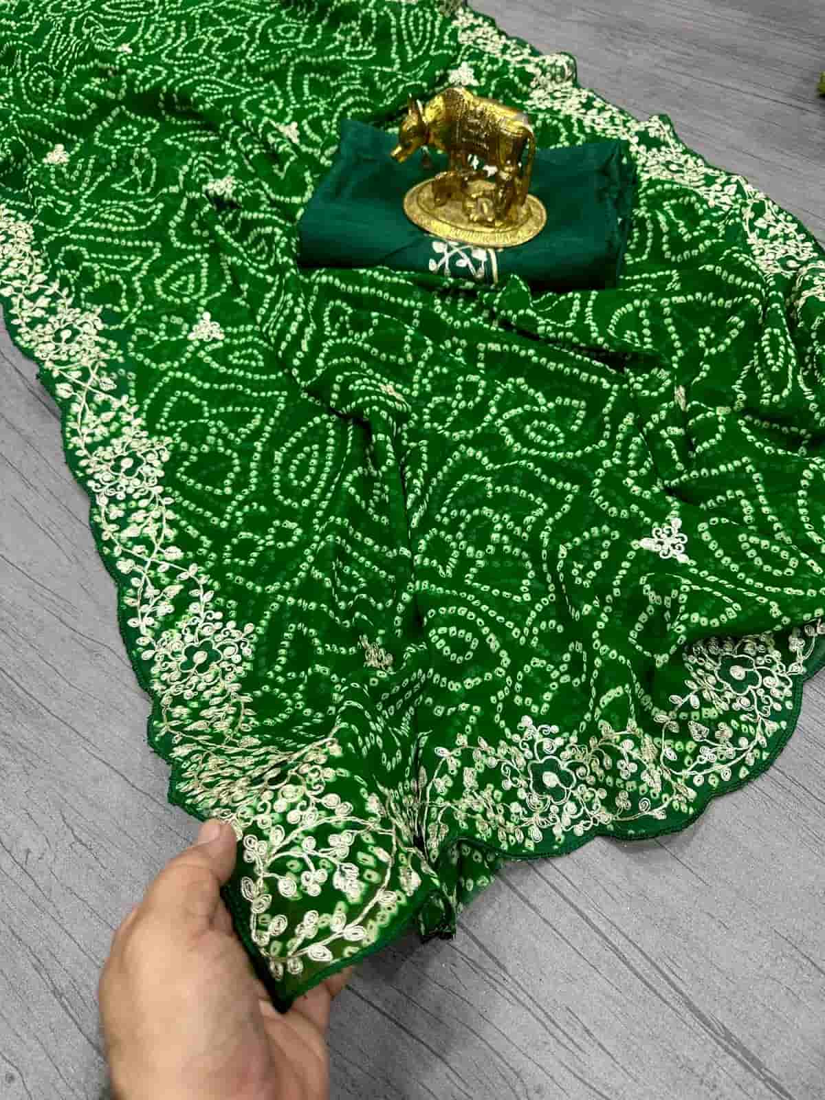 Traditional Bandhani Saree in Surat