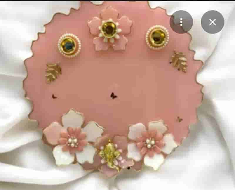 Buy Customised Premium Resin Handmade Pooja Thali in Ahmedabad for 699 - See photos and details