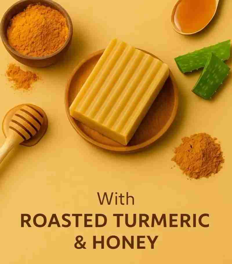 Haldi & Honey Tan Removal Soap - Herbal Skin Brightening in Mumbai