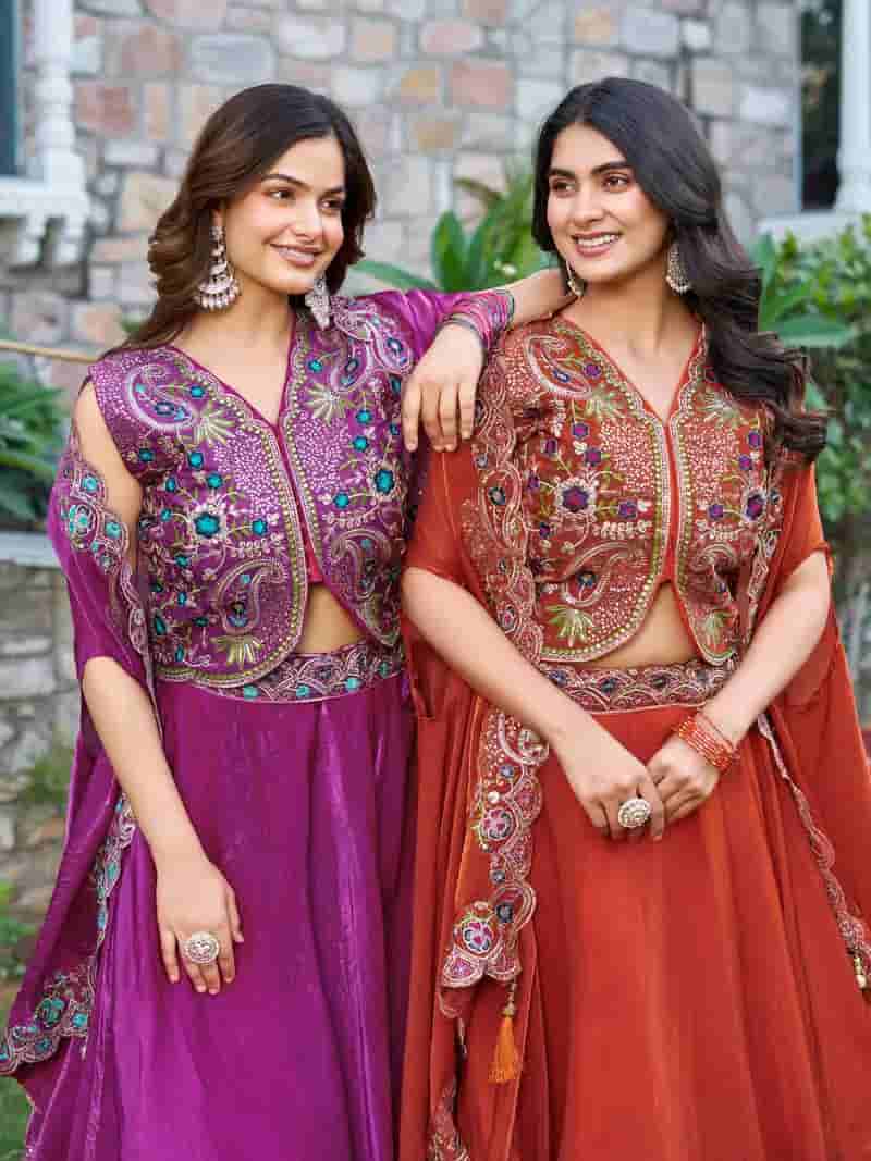 Beautiful Sharara Skirt Lahenga Outfits in Surat