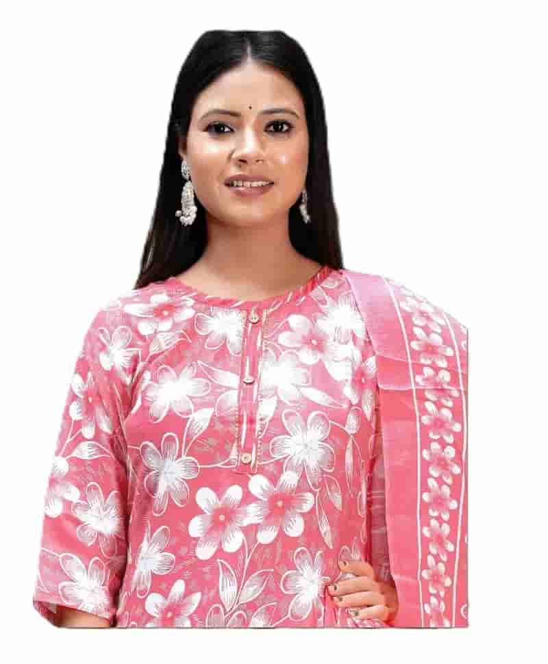 PickCell Women Kurti with Botttom & Dupatta in Thane