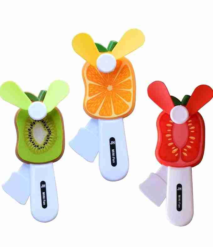 Fruit Fan Toy for Kids - Portable Manual Battery-Free Fan in Vadodara