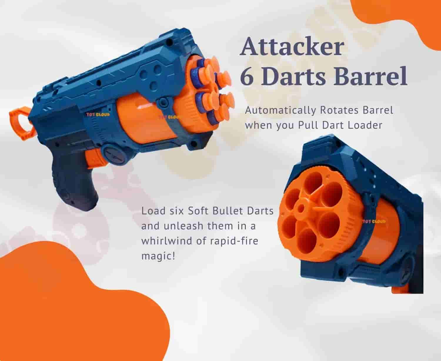 Attacker 6 kids Toy Gun in Vadodara