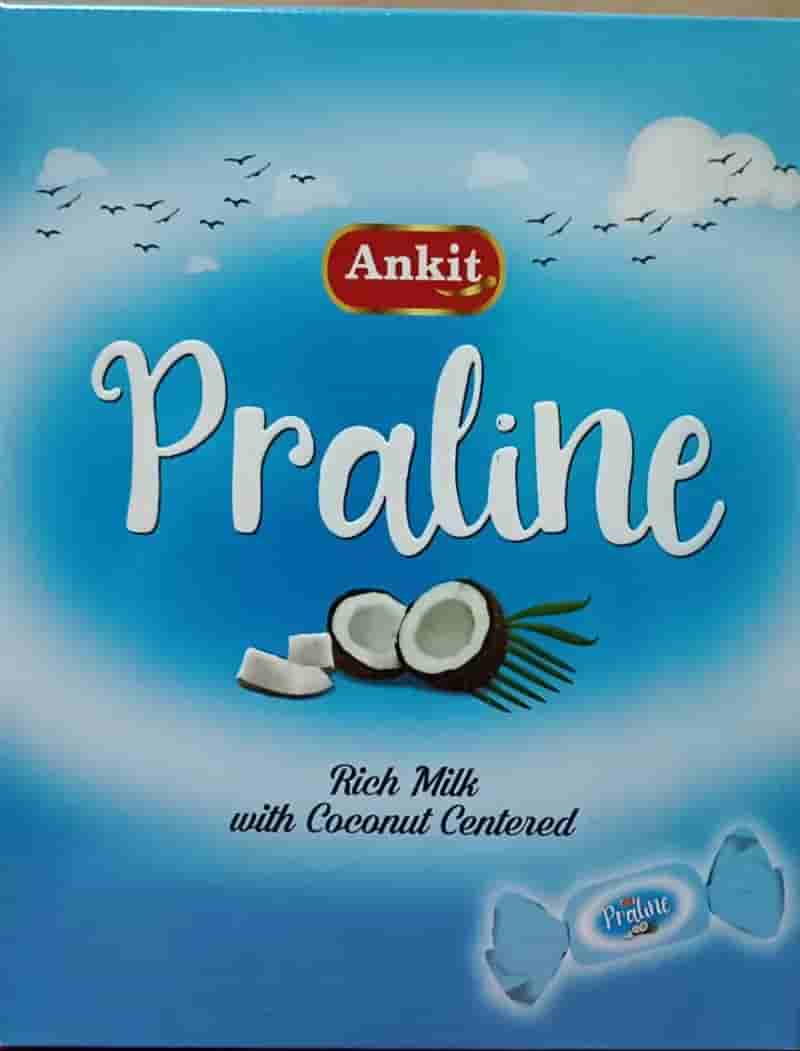 Buy Ankit Praline Milk Coconut centered Chocolate in Hyderabad | Reseller Bazzar