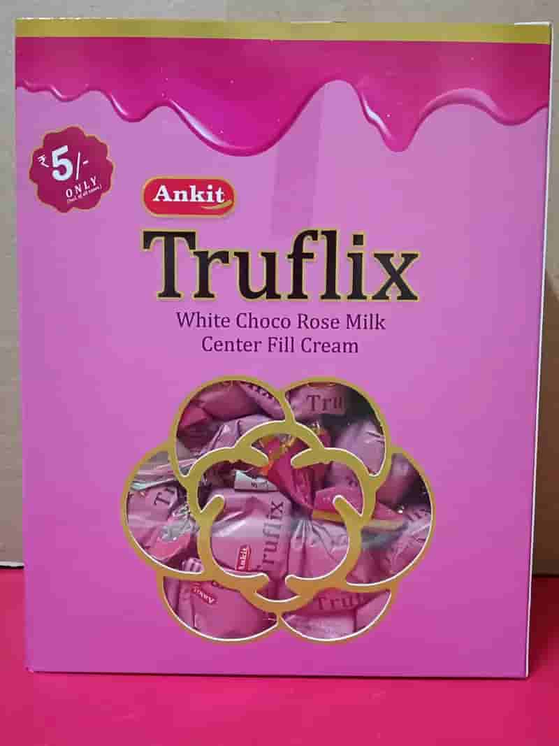 Buy Ankit Truflix Rose Milk Truffle Chocolates in Hyderabad | Reseller Bazzar