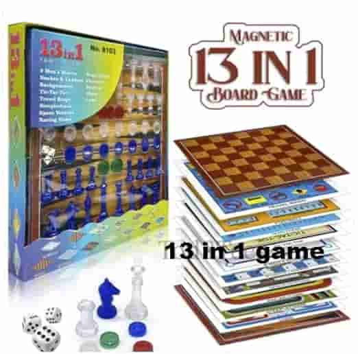 Buy 13 in 1 Family Board Magnetic Game in Vadodara for 220 - See photos and details