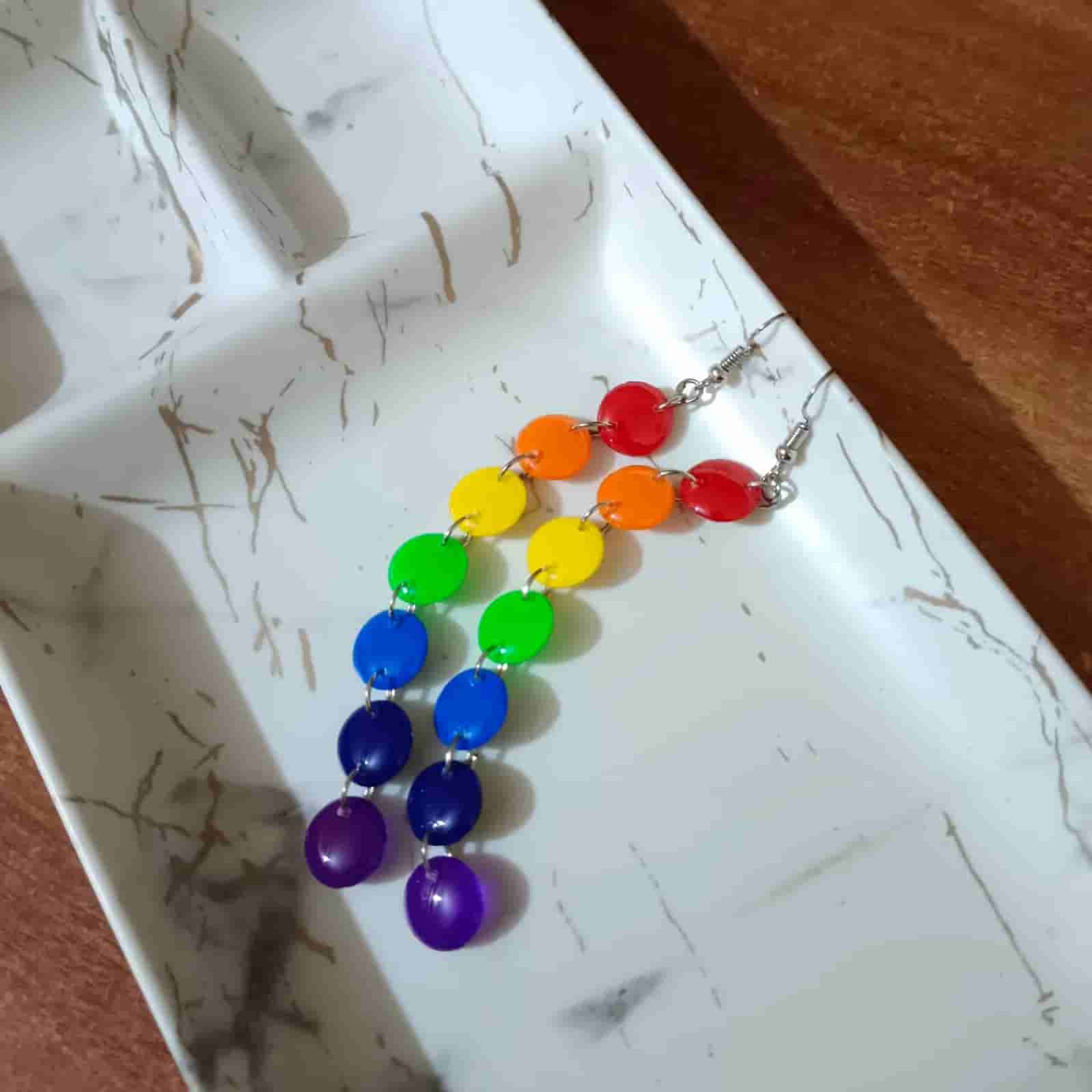 Buy Rainbow Earrings in Mumbai for 150 - See photos and details