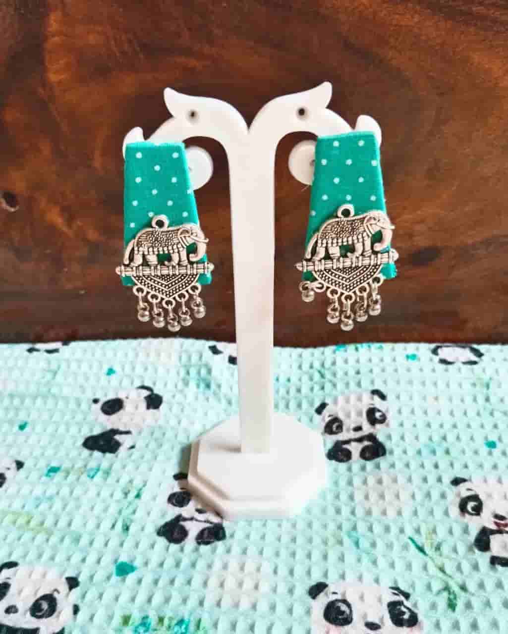 Buy Fabric Earrings in Mumbai for 200 - See photos and details