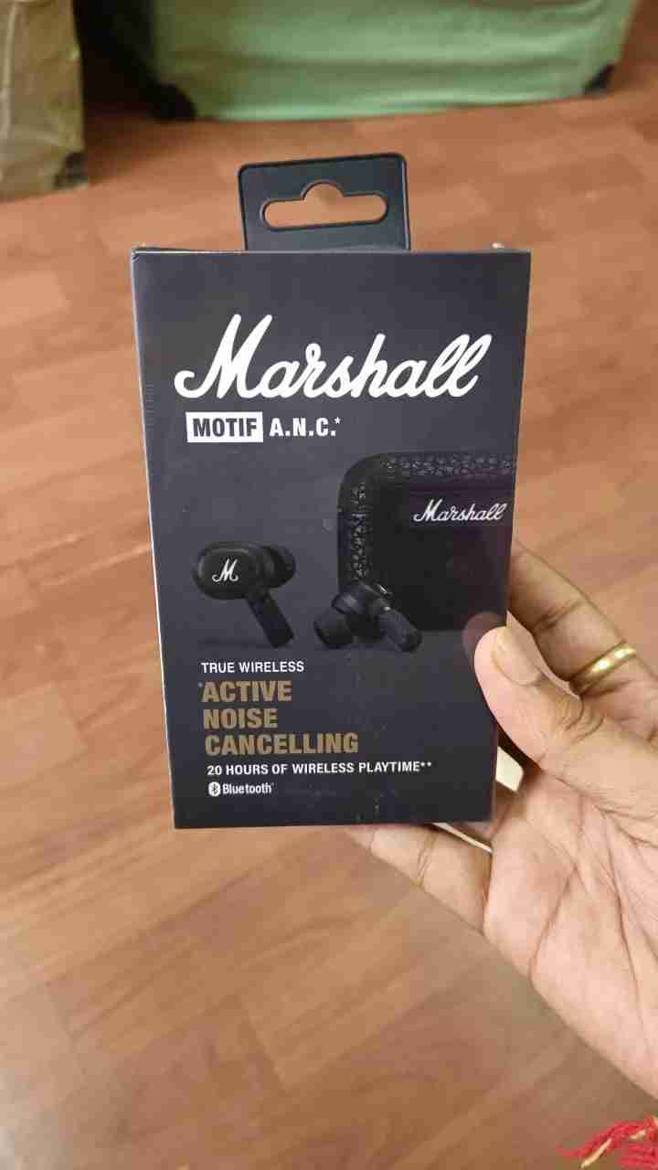 Marshall Motif ANC True Wireless Earbuds with Noise Cancelling in Junagadh