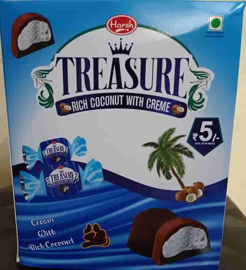 Buy Harsh Treasure Coconut Creme filled with Choco in Hyderabad | Reseller Bazzar