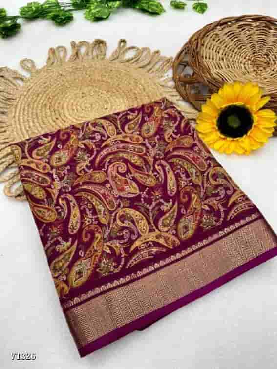 Ajrakh Gold Super Bandhani Saree with Premium Zari Work in Rajkot