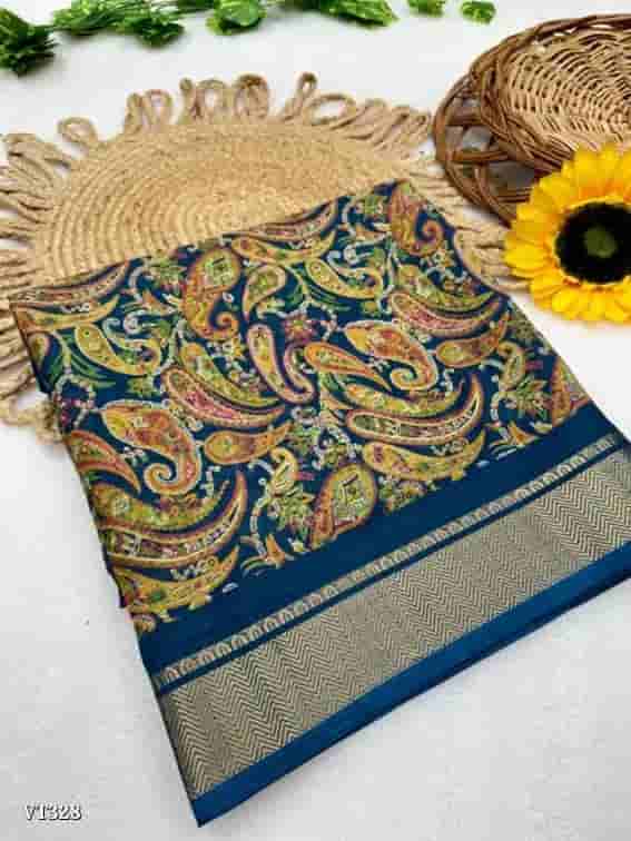 Ajrakh Gold Super Bandhani Saree with Premium Zari Work in Rajkot