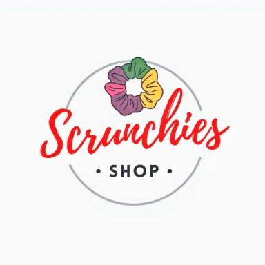 Scrunchies shop Logo