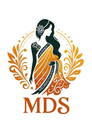 Manisha Designer saree's Logo