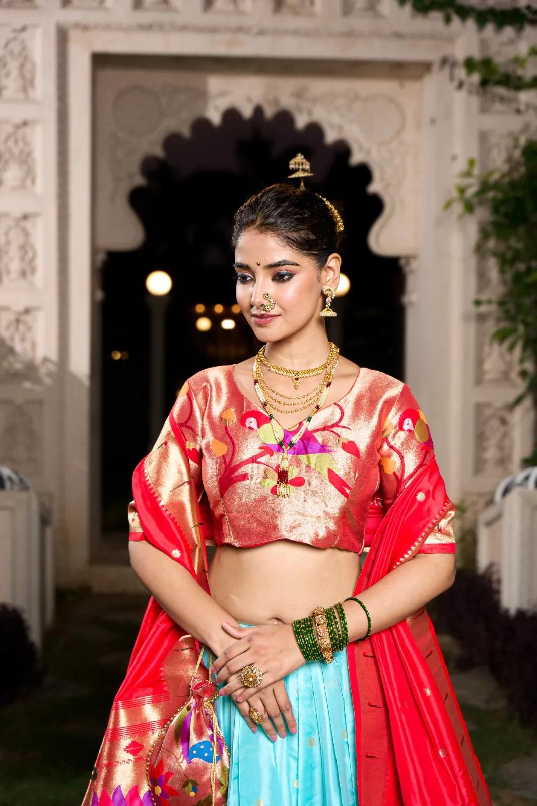 Colourful and Stylish Paithani Collection - Image 4 in Surat