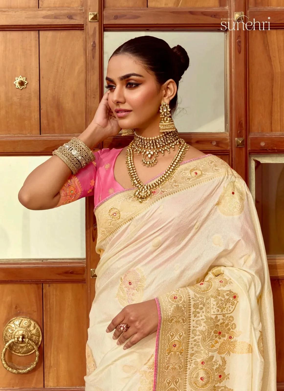 Paithani Silk Saree with Traditional Weave for Festive Wear - Image 42 in Surat