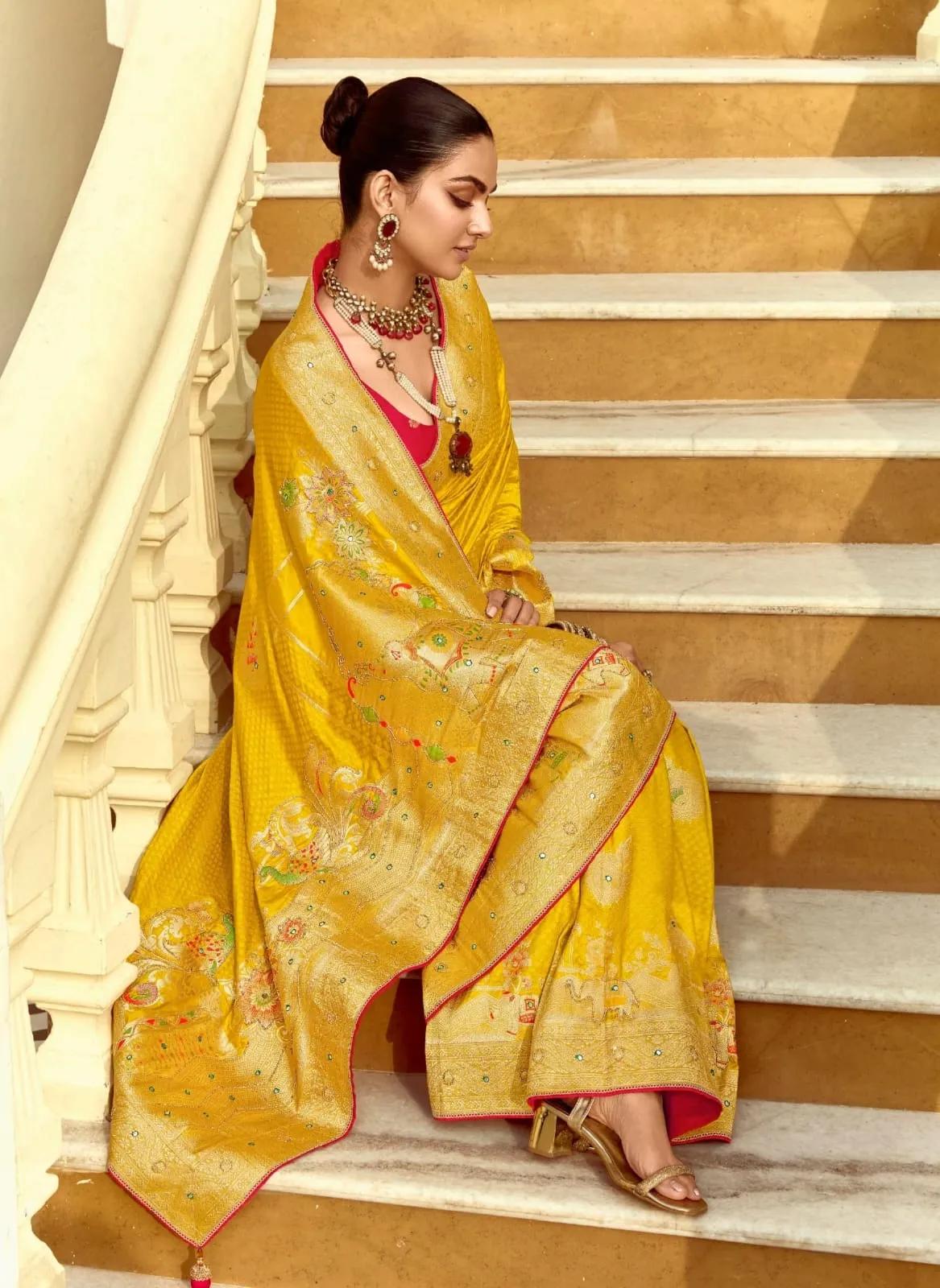 Paithani Silk Saree - Image 33 in Surat