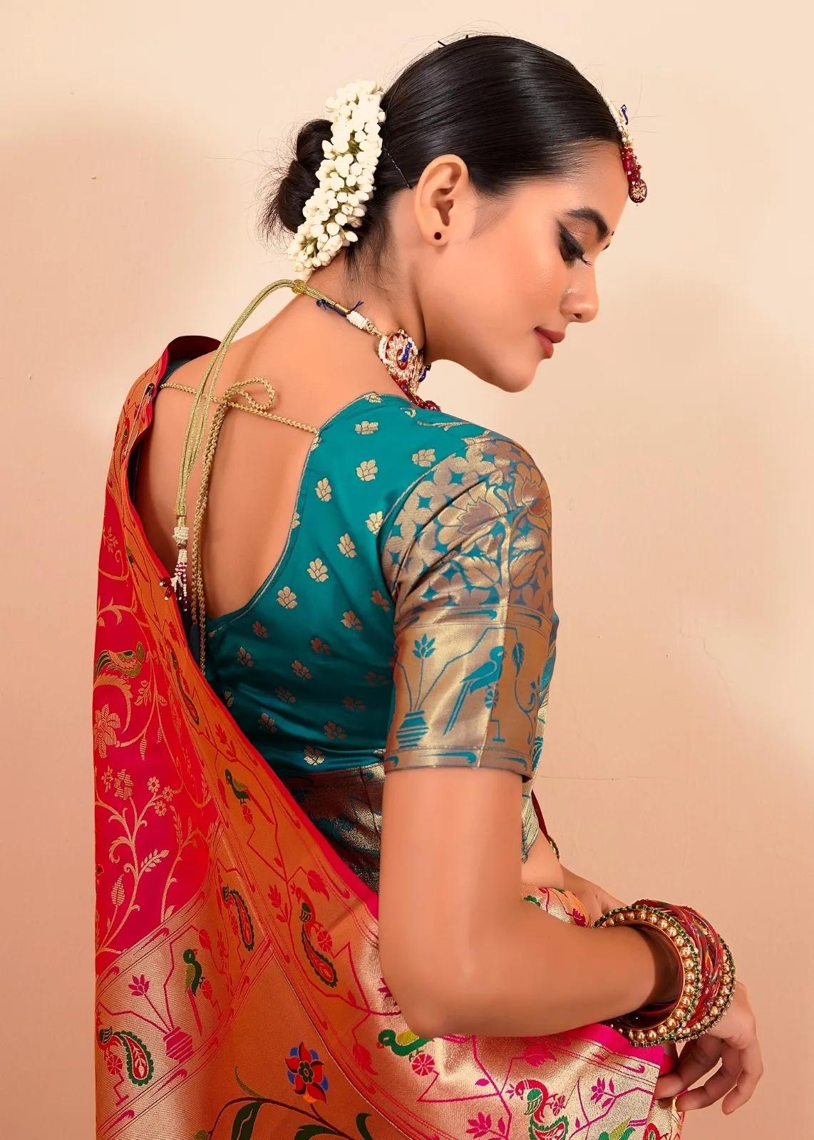 Paithani Silk Saree - Image 15 in Surat