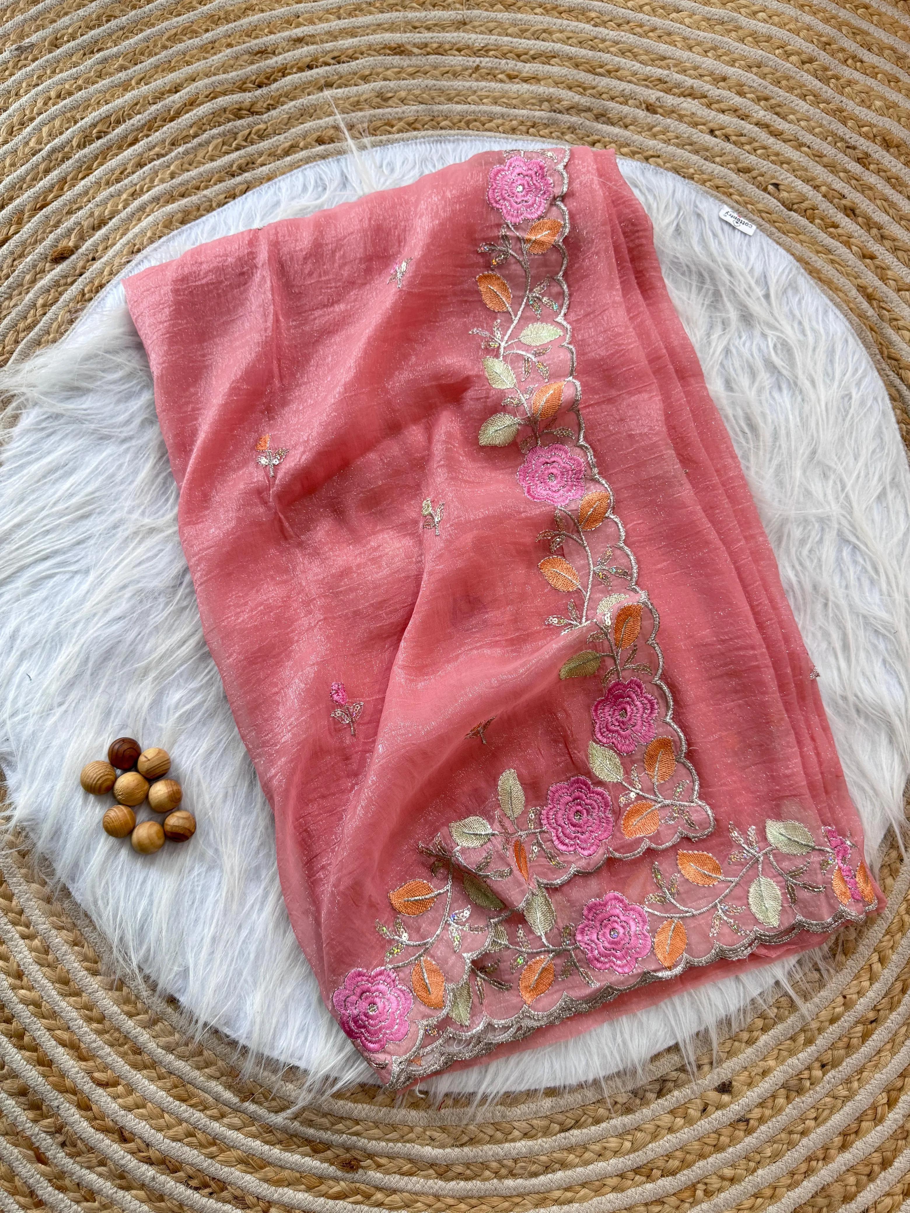 Dual Tone Silk Saree - Image 18 in Surat