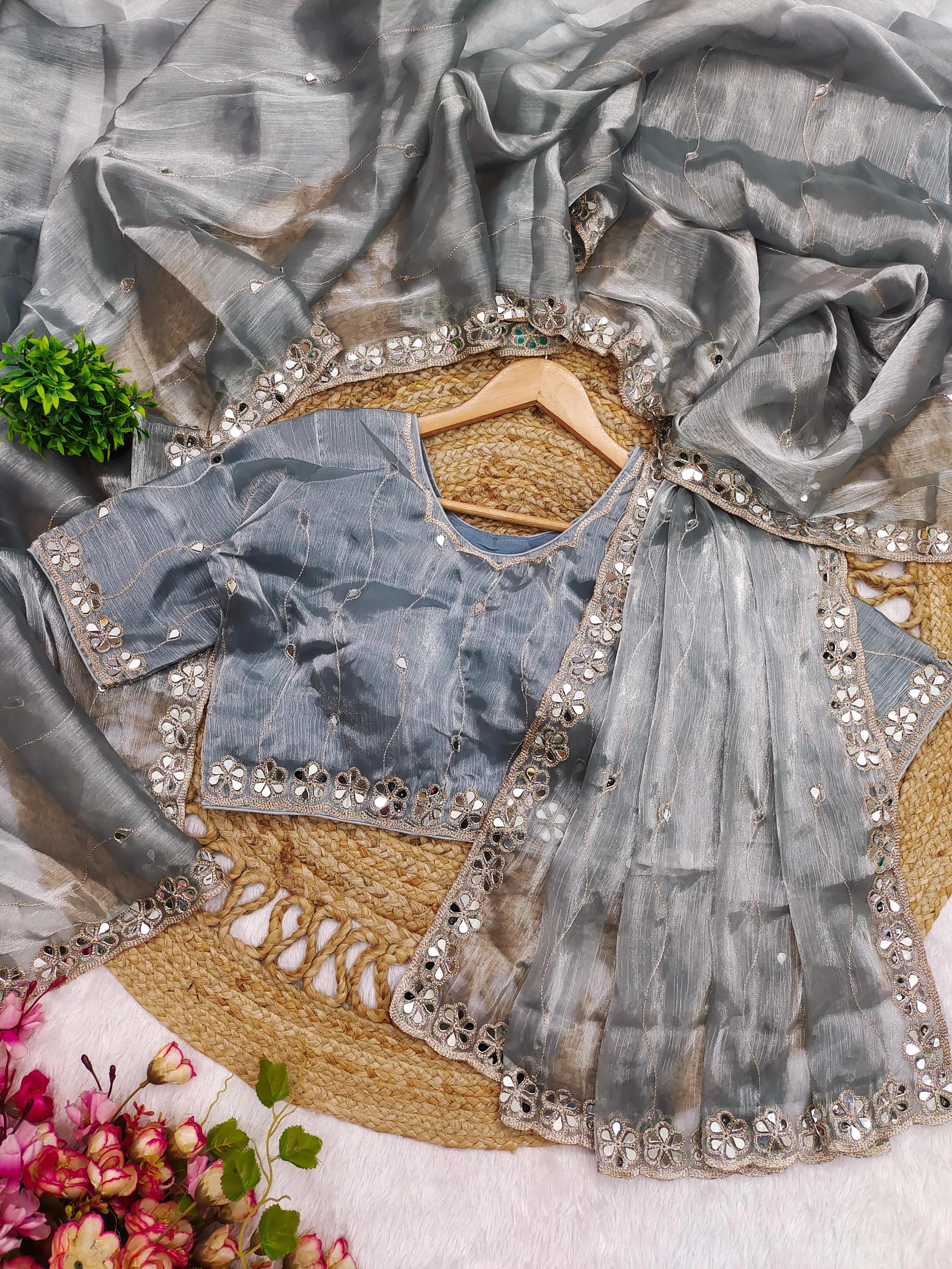 Beautiful Party Wear Premium Saree - Image 24 in Surat