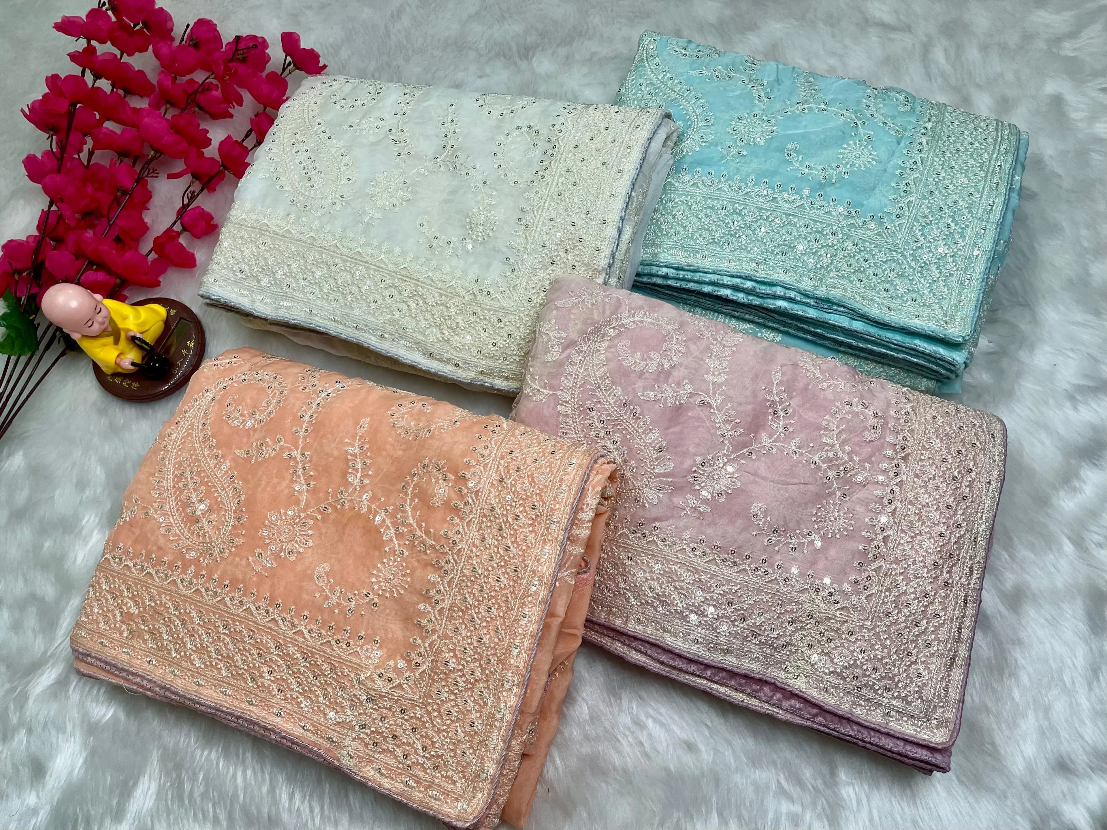 Buy Silk Fabric Premium Saree in Surat | Reseller Bazzar