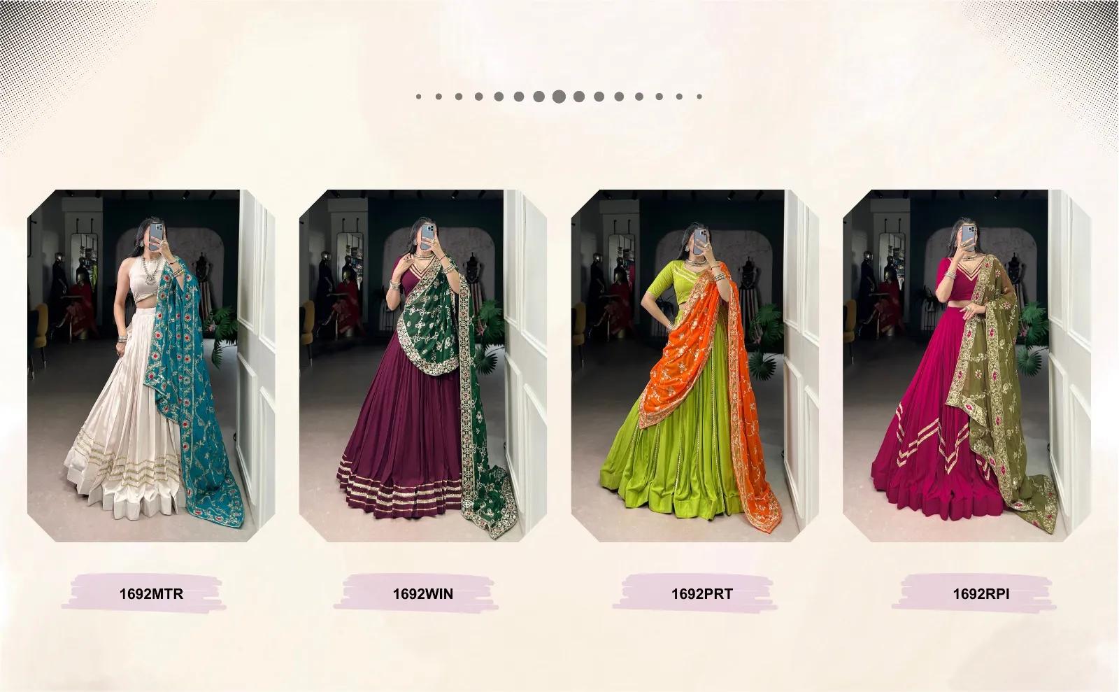 Navratri Rayon Lehenga Choli with Lace Work for Garba - Image 15 in Surat