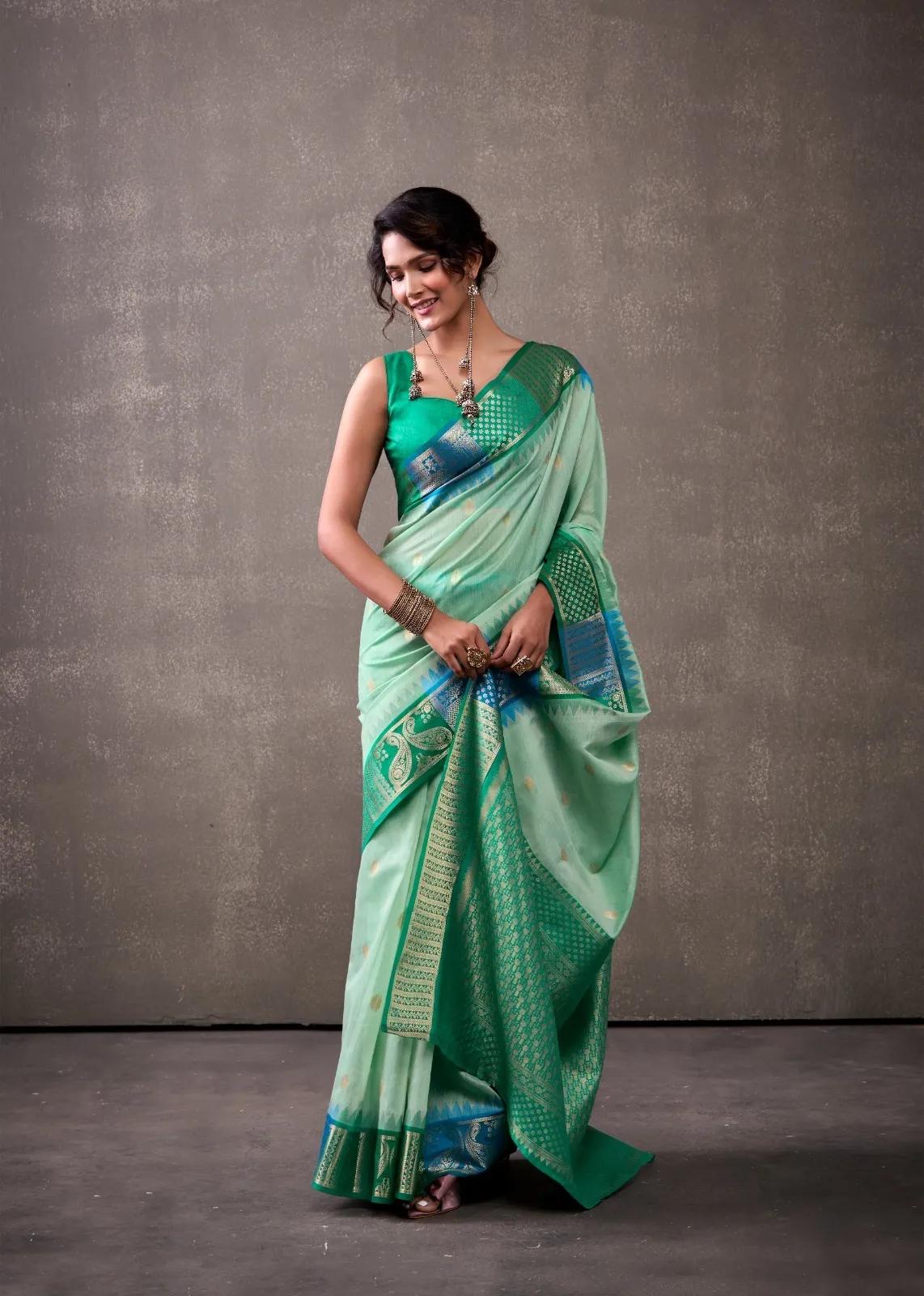 Tuti Fruti Silk Premium Saree - Image 7 in Surat