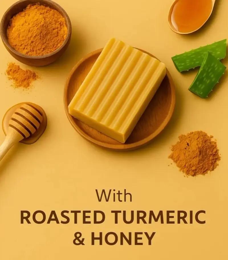 Buy Haldi & Honey Tan Removal Soap - Herbal Skin Brightening in Mumbai | Reseller Bazzar