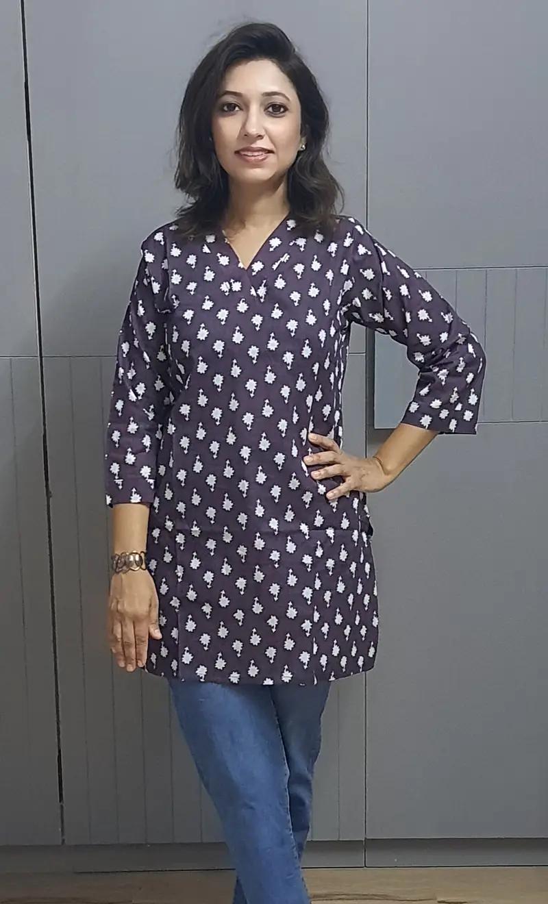 Cotton Cambric Tunics for Women - Breathable Summer Collection - Image 3 in Surat