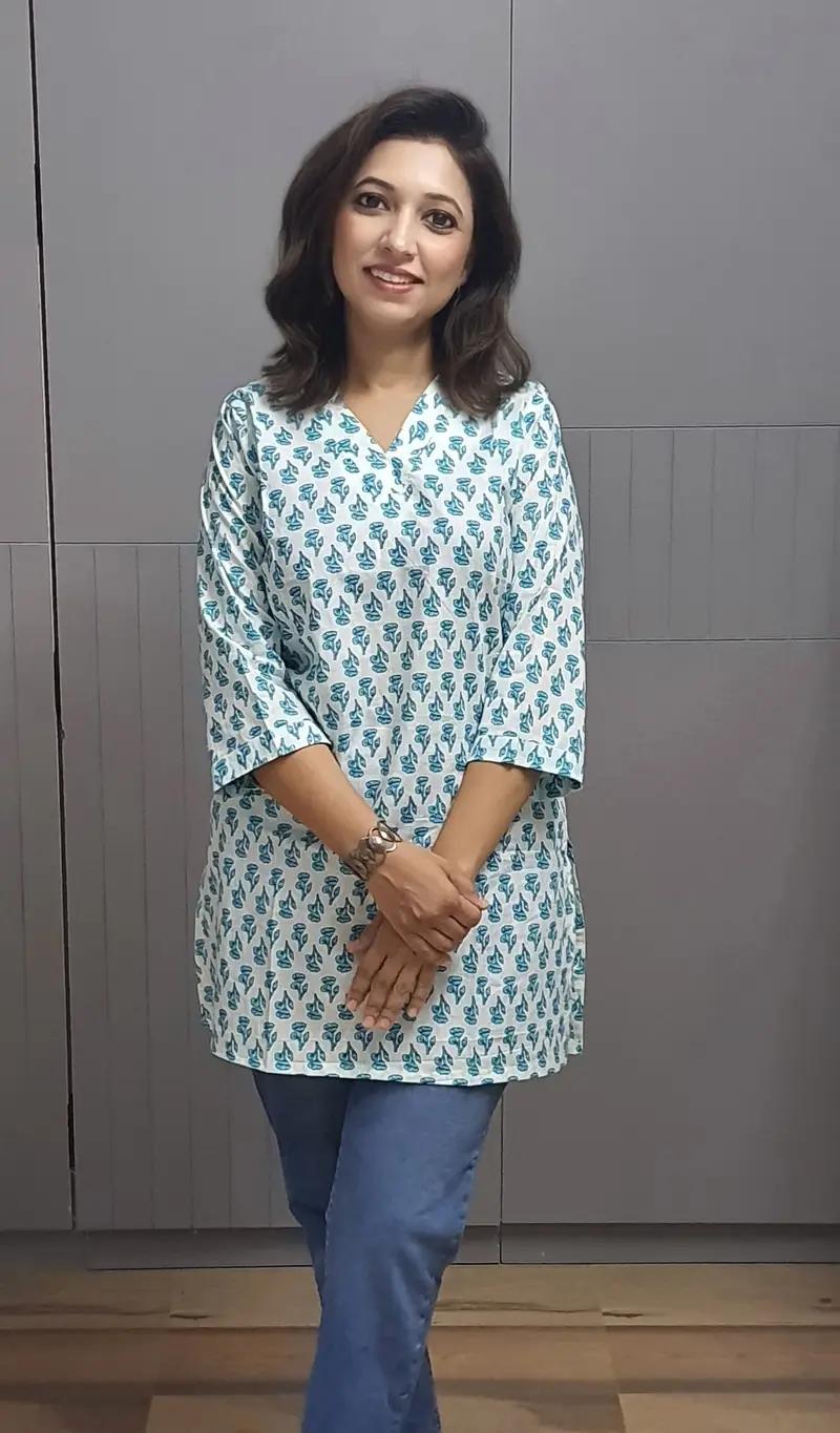 Cotton Cambric Tunics for Women - Breathable Summer Collection - Image 2 in Surat