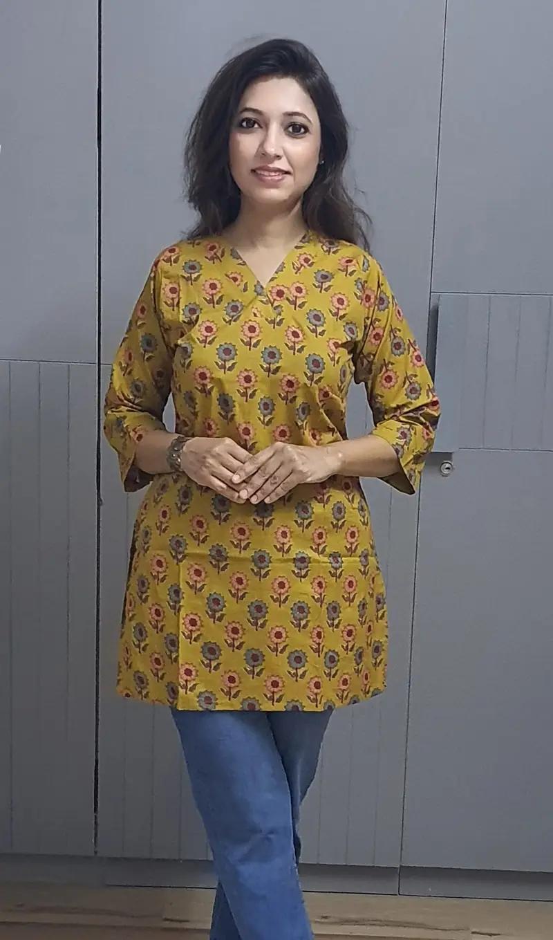 Cotton Cambric Tunics for Women - Breathable Summer Collection - Image 5 in Surat