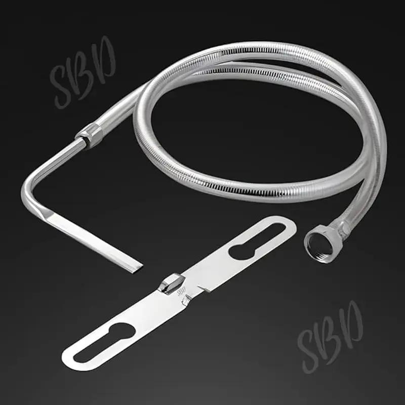 Buy Multijet Stainless Steel Toilet Jet Bidet Spray with Hose in Surat | Reseller Bazzar