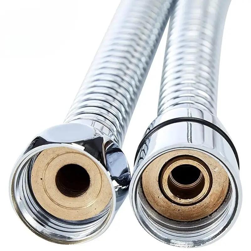 SS 304 Flexible Shower Hose Rust Resistant Bathroom Pipe - Image 16 in Surat