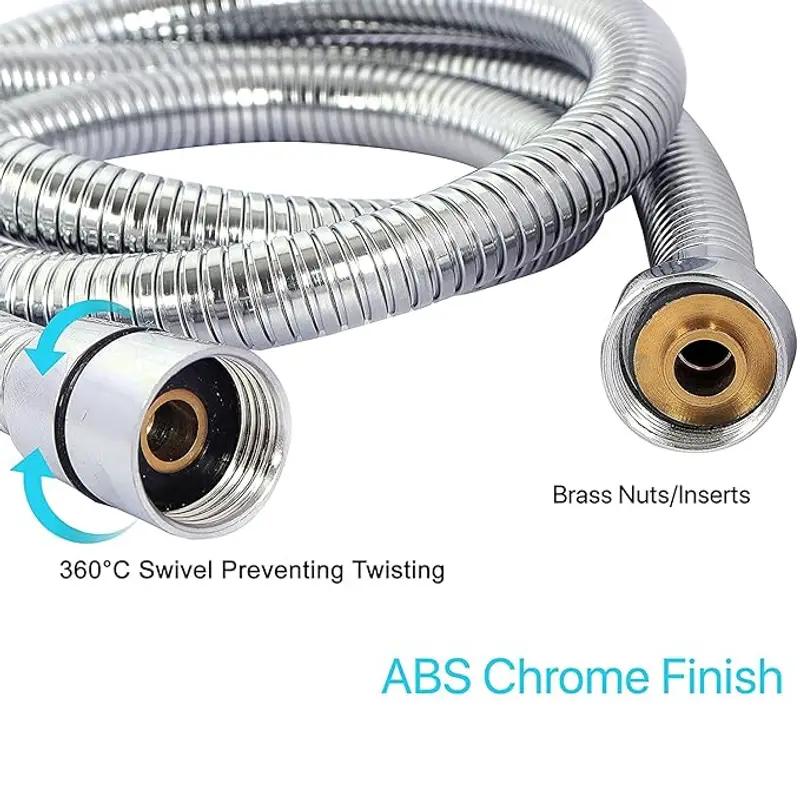 SS 304 Flexible Shower Hose Rust Resistant Bathroom Pipe - Image 4 in Surat
