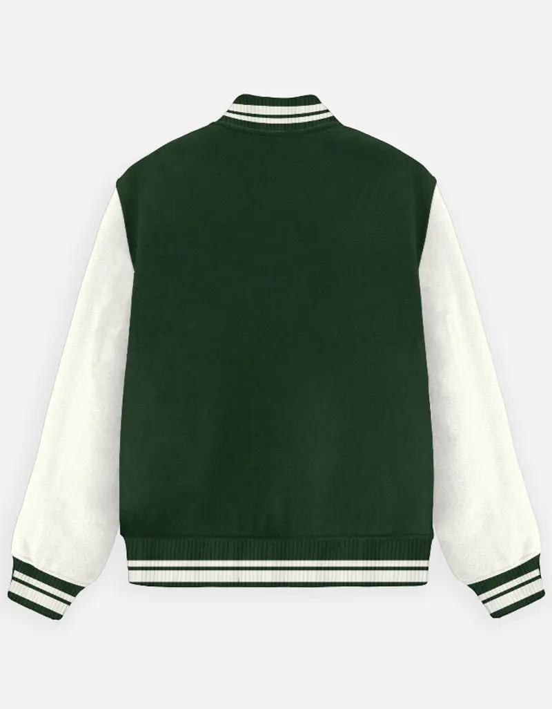 Unisex Varsity Jacket - Premium 100% Cotton 300 GSM - Image 5 in Mumbai