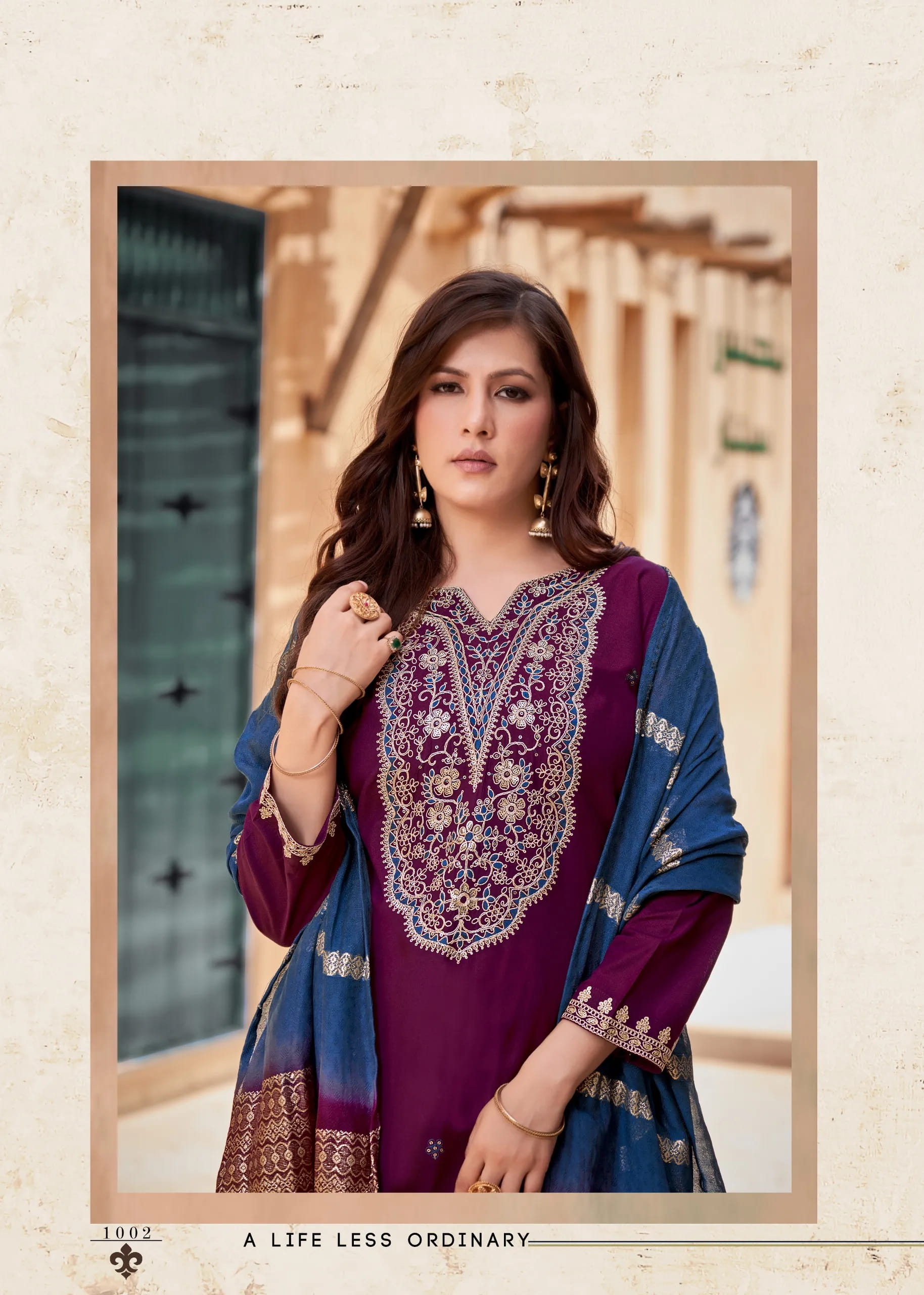 Buy Rang rasiya Salwar suit in Surat - Reseller Bazzar