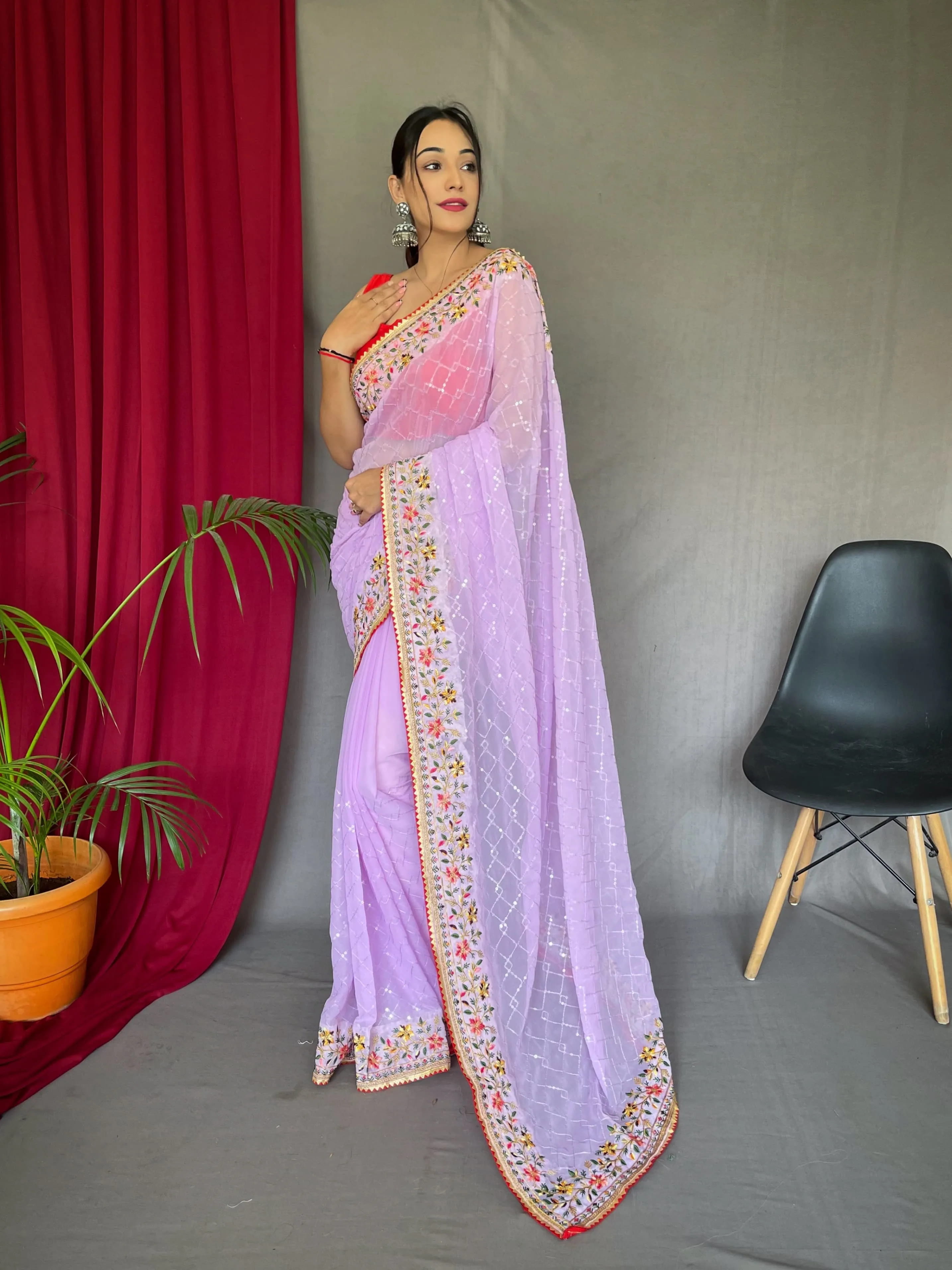Buy Banglori Silk Saree in Surat - Reseller Bazzar