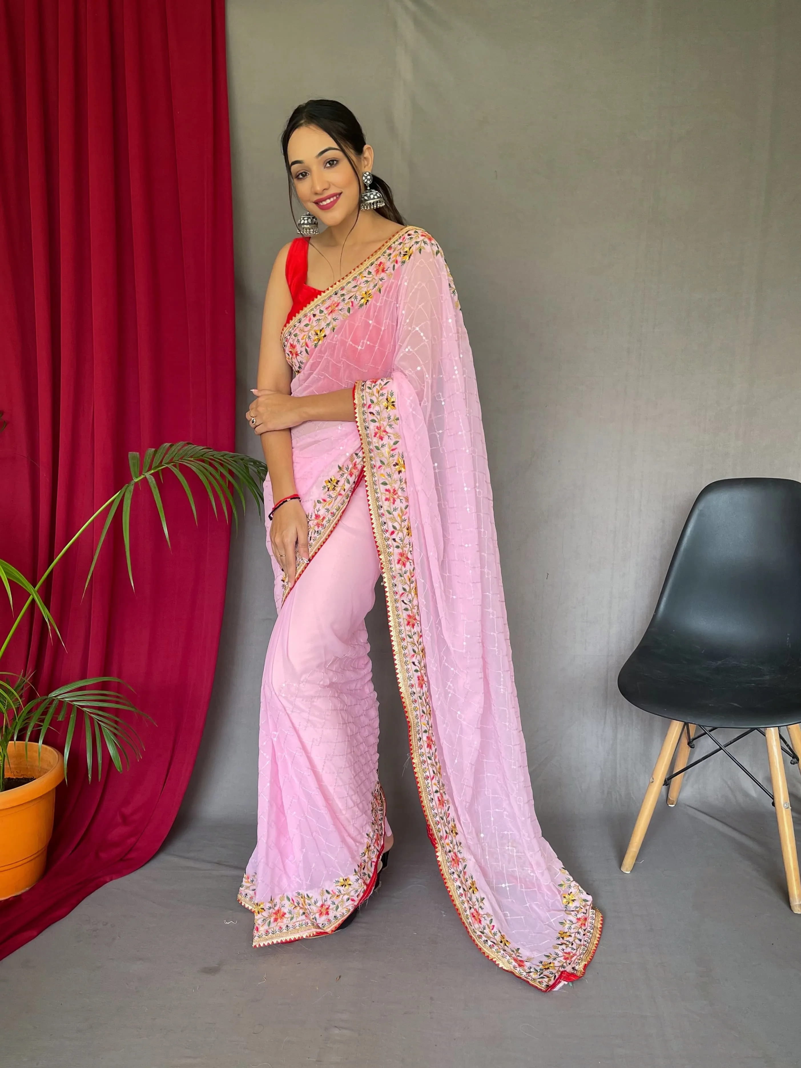 Buy Banglori Silk Saree in Surat - Reseller Bazzar