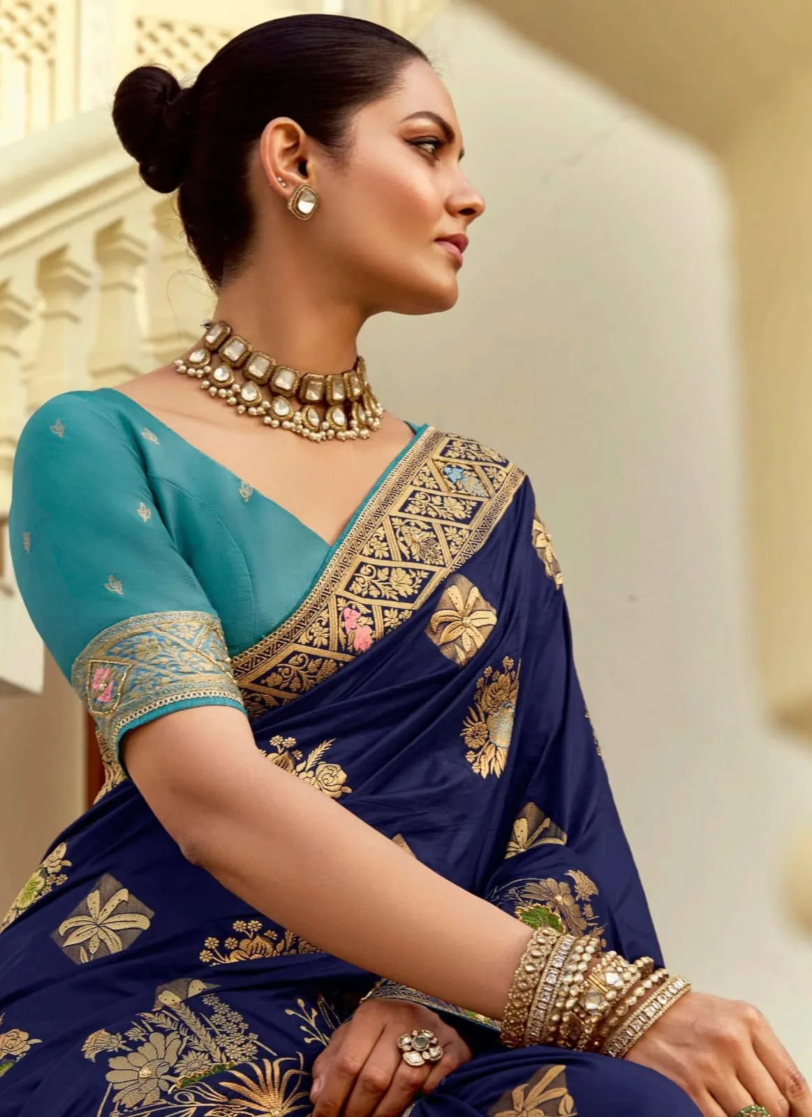 Buy Paithani Silk Saree in Surat - Reseller Bazzar