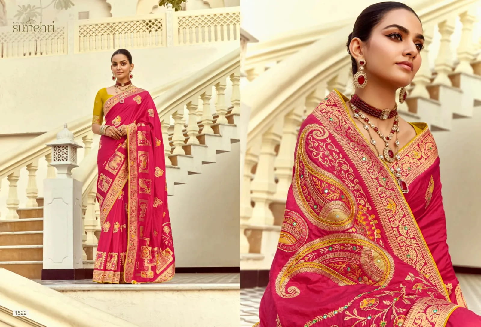 Buy Paithani Silk Saree in Surat - Reseller Bazzar